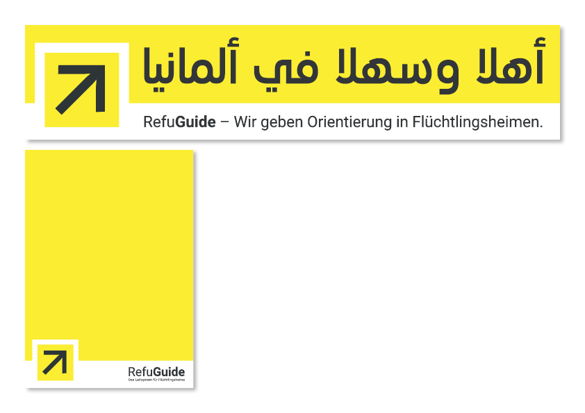 Sticker um Aufmerksamkeit zu generieren.