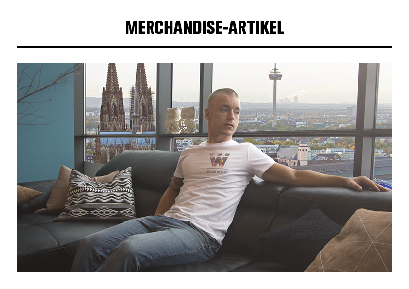 Das T-Shirt als Merchandise-Artikel.